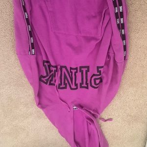 purple PINK hoodie💜